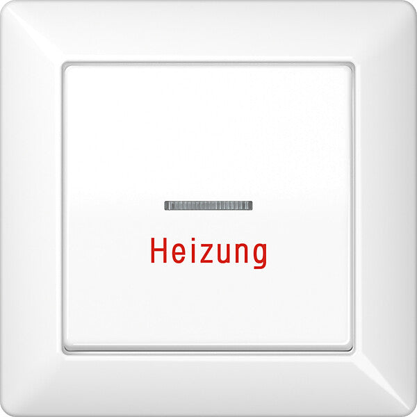 JUNG Abdeckung Heiz/Nots.aws für Schalter AS 590 H WW